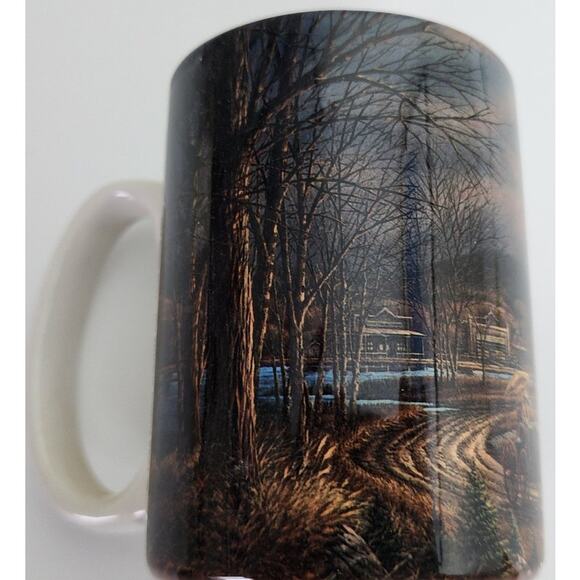 Terry Redlin 1995 "God Shed His Grace On Thee" Wildlife  Coffee Mug Collectible - Picture 3 of 7